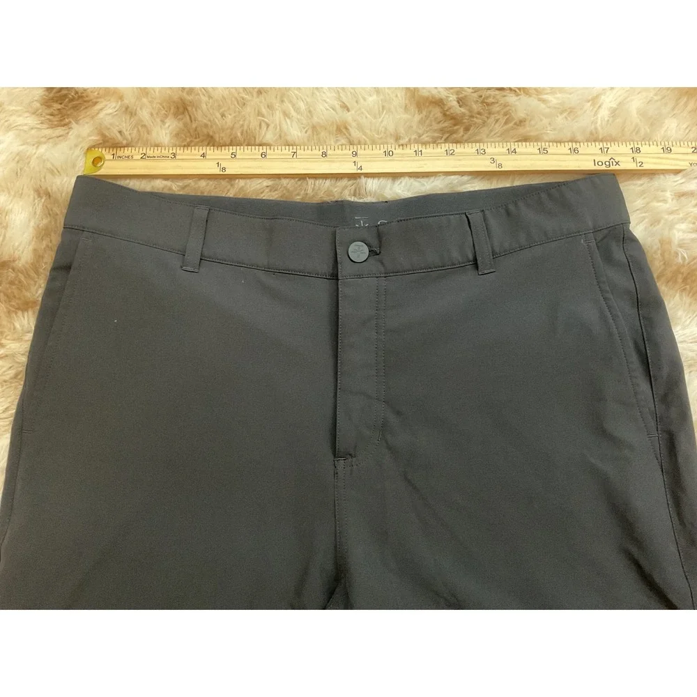 Soybu Mens Performance Golf Shorts Black Size 34 Active Stretch 1727039